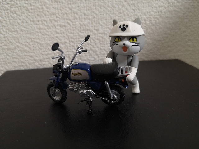 仕事猫とバイク